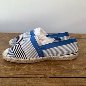 French handmade espadrilles. Size 9 or 40.